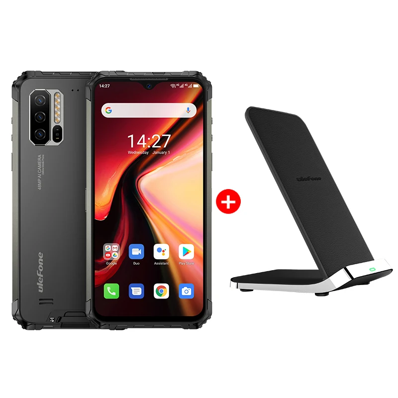 Ulefone Armor 7E(2020) Rugged Smartphone Helio P90 Octa Core 4GB RAM  +128GB ROM, 48MP +16MP Camera, 6.3-inch FHD+ Screen Android 9.0 IP68 Mobile  Pho アンドロイド