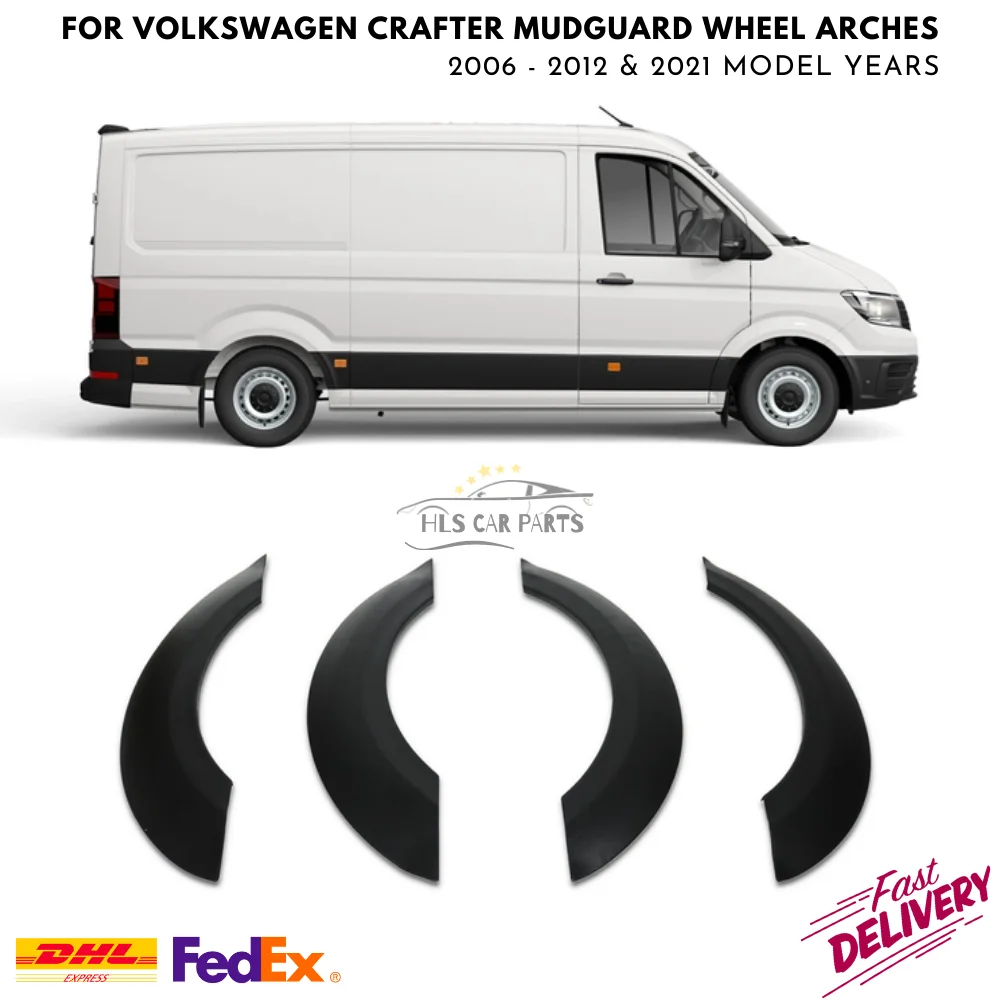 For Volkswagen Crafter Mudguard Wheel Arches 2006 2012 & 2021 Model