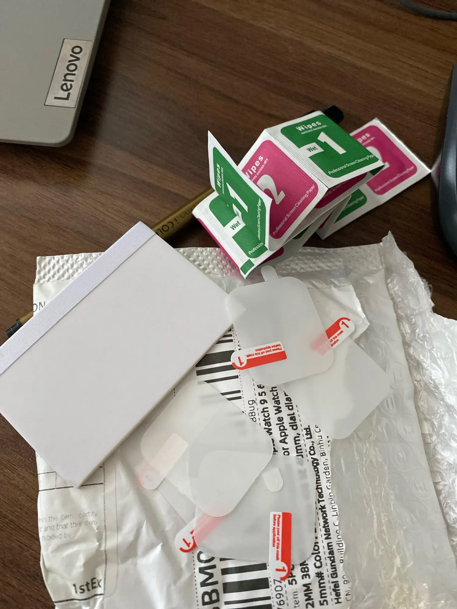 5er-Pack Hydrogel-Folie – Unsichtbarer Displayschutz für alle Apple Watch Modelle photo review