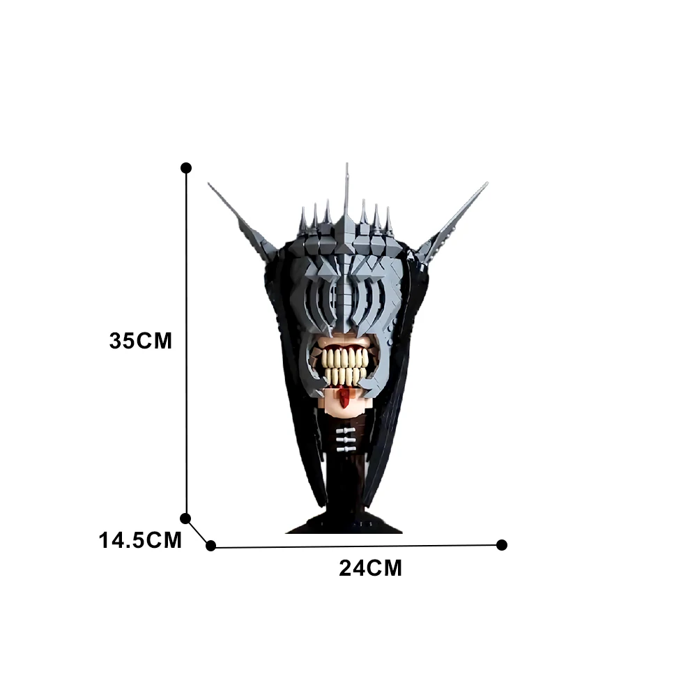 Bloc De Construction – Bouche De Sauron (Le Seigneur Des Anneaux), 696 Pièces