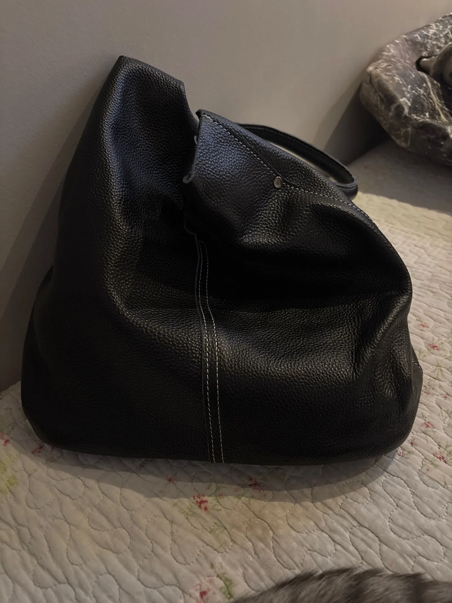 Soft Leather Commuter Tote Bag photo review