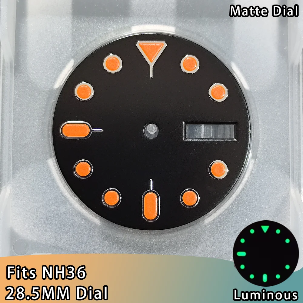 Sterile Luminous Double Calendar Watch Dial - 28.5mm Accessories