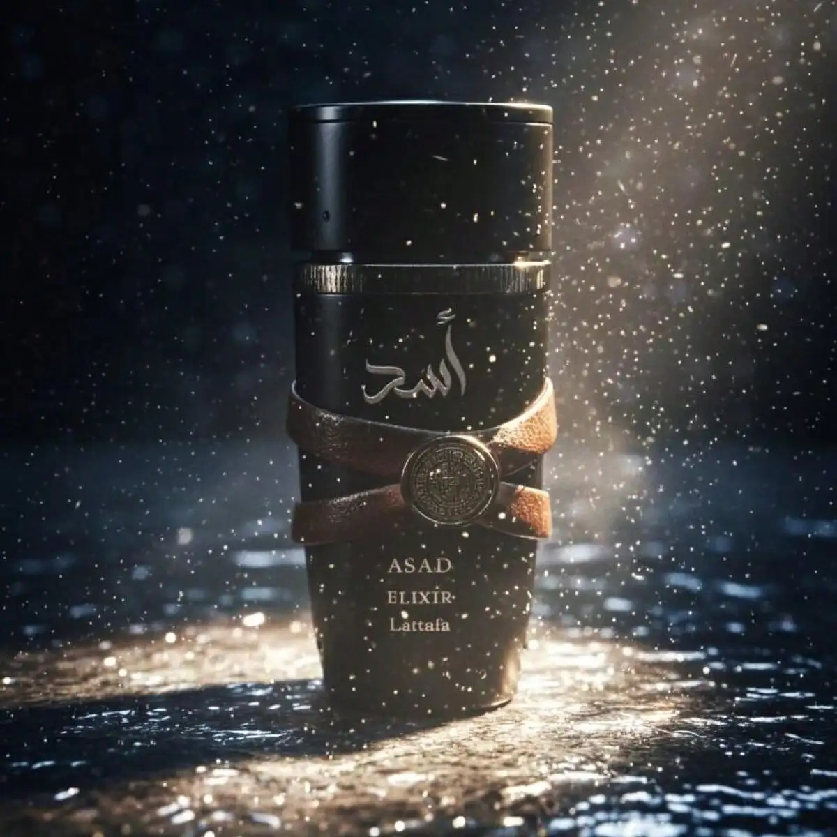 LATTAFA ASAD ELIXIR 100ML  - Parfum Oriental Épicé Safran Vanille Encens - Eau de Parfum pour Homme