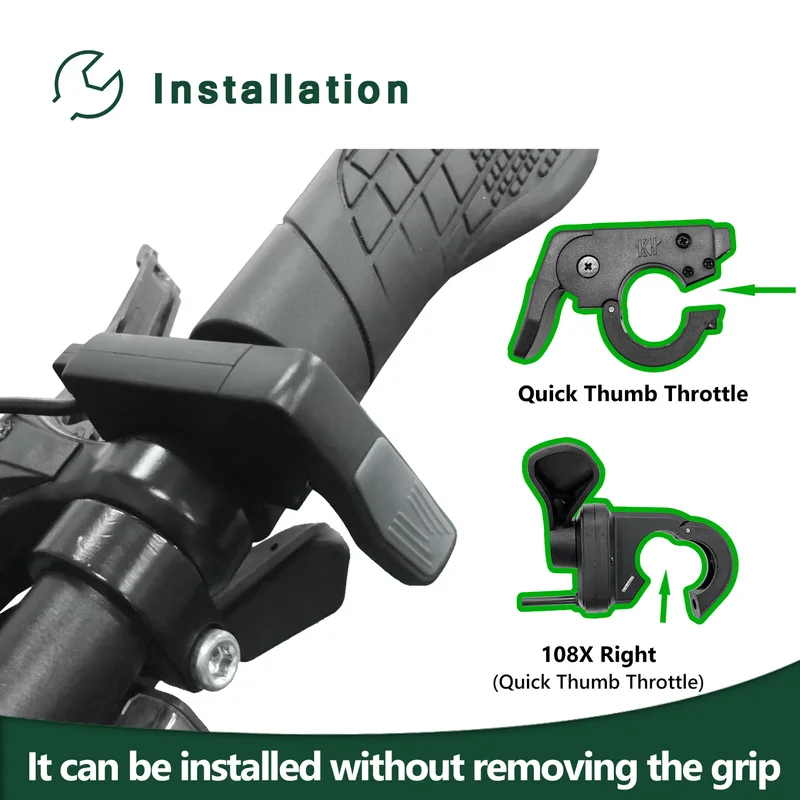 Electric Motorcycle E-bike Thumb Finger Gas Trigger Throttle 130X 108X Right Left Thumb Throttle For Electric Bike Scooter