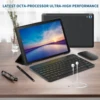C108 10.1 Inch Tablet Octa-Core Processor 10GB RAM 128GB ROM Android 14 With Case Headphones Wireless Keyboard Mouse Stylus Pen 6