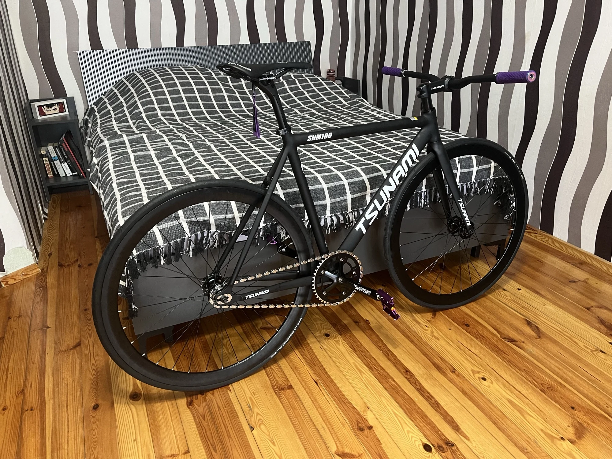 Tsunami SNM100 Bicicleta Fixie Quadro Alumínio 700C