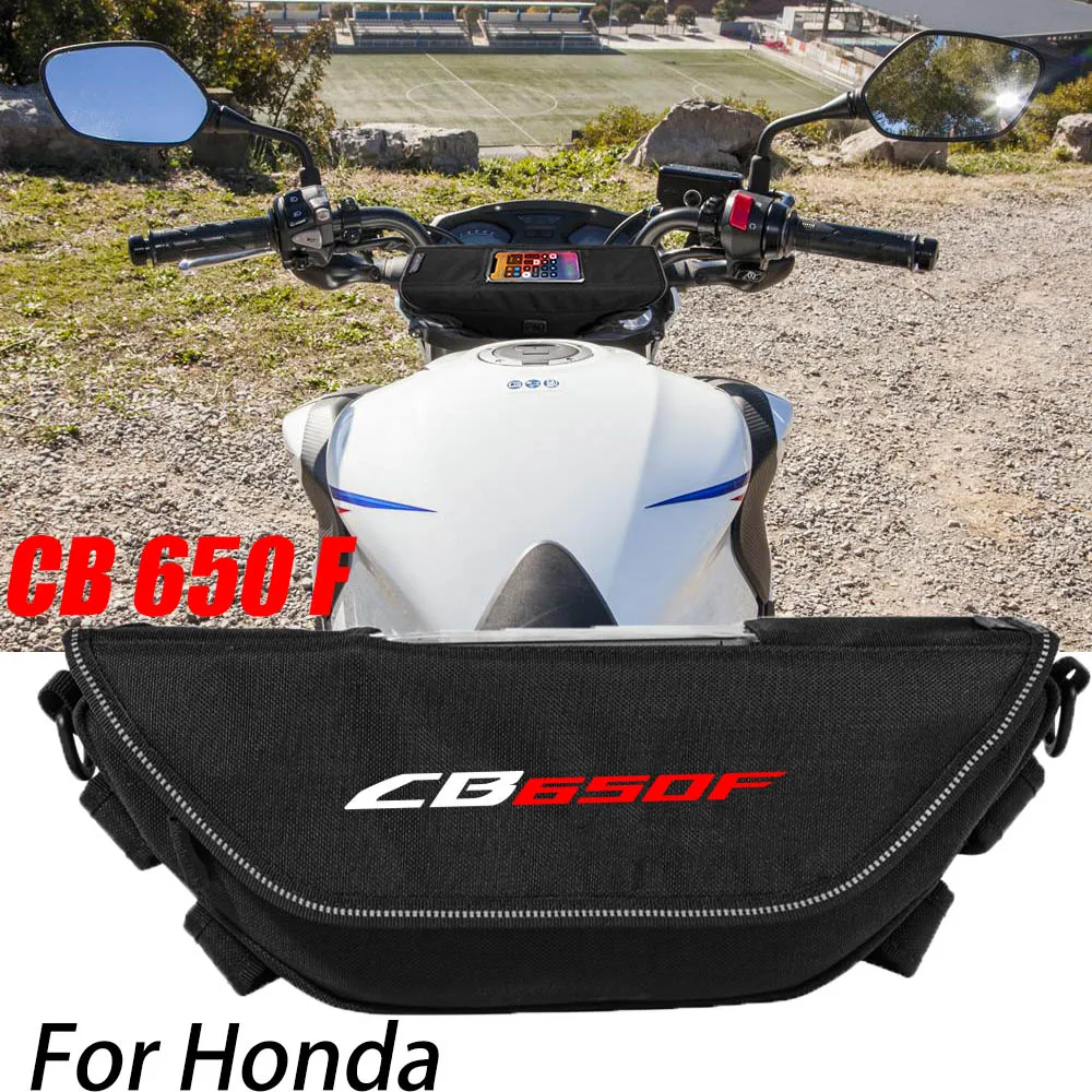 For Honda CB650F CB650 F CB 650 F Motorcycle accessory  Waterproof And Dustproof Handlebar Storage Bag  navigation bag