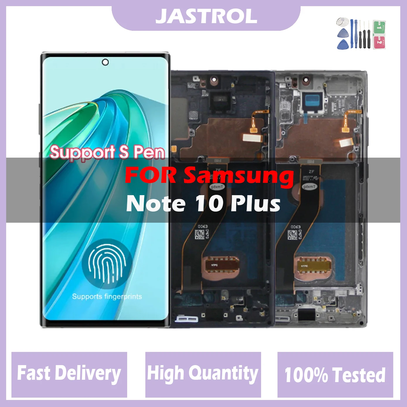 SuperOledNote10PlusScreenforSamsungGalaxyNote10N975FLcd