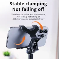 Adjustable 360° Rotating Lazy Phone Holder with Clamp – Flexible Bed Desk Mount Stand for Home & Office - Image 2