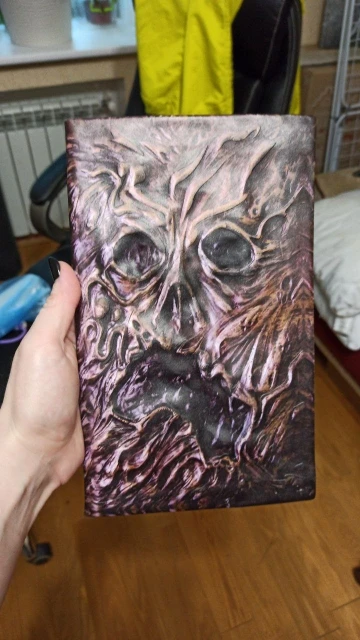Livre Necronomicon Evil Dead - Couverture Cuir Vintage 25x15 Cm - Déco Horreur Lovecraft
