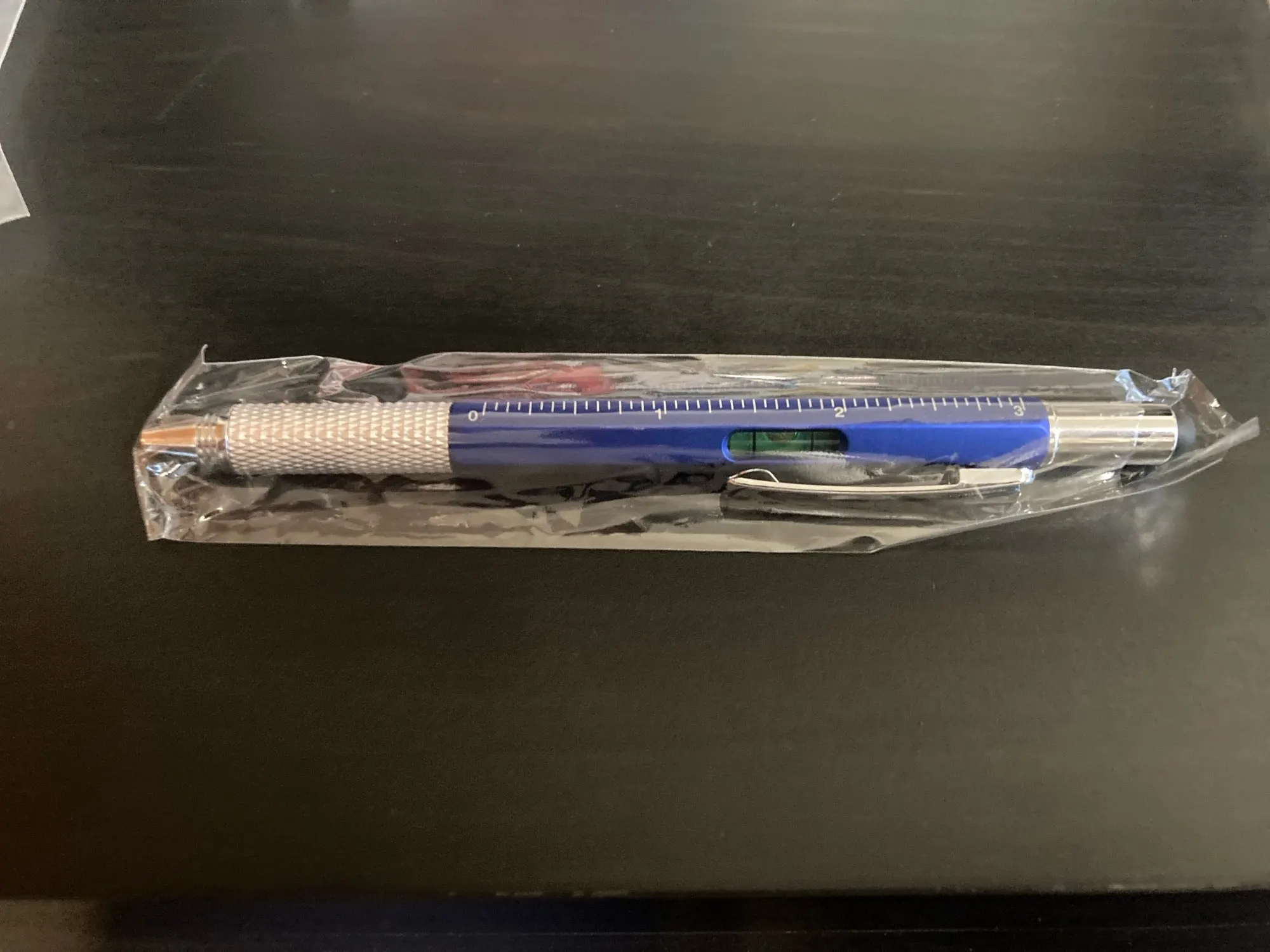 Bolígrafo multifuncional 7 en 1, lápiz capacitivo para pantalla táctil con destornillador, regla, medidor de nivel, bolígrafo recargable, herramienta photo review