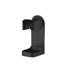 Self-Adhesive Bathroom Organizer for Razors and Toothbrushes (Black)