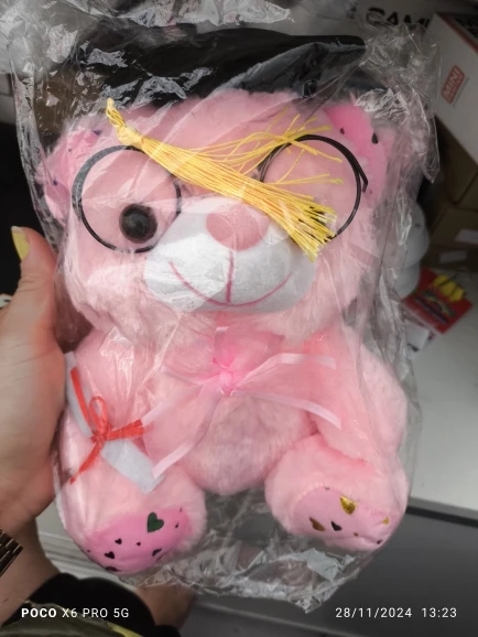 Graduation Bear Plush Toy photo review