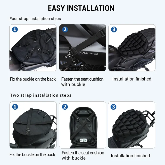 3D Motorcycle Air Seat Cushion