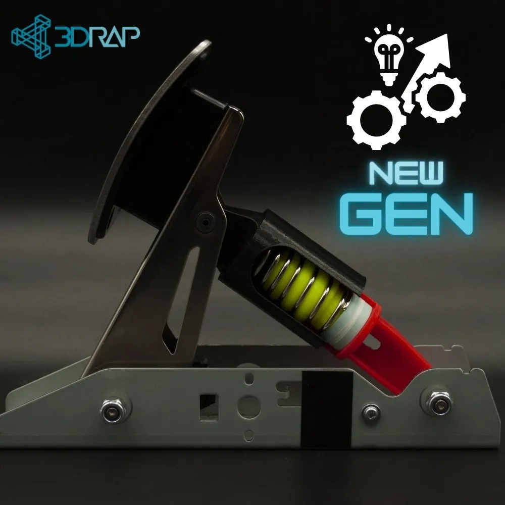 Brake Pedal Mod New-Gen [Logitech G25, G27, G29, G920] (Pc, Ps, Xbox) – 3Drap Sim Racing Equipment
