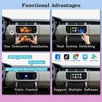 Wireless CarPlay Android Auto Decoder For Land Rover Jaguar Range Rover Evoque Discovery Bosch Harman BT Mirror Link AUX Module 4