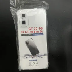 Clear Silicone TPU Phone Case - Transparent Back Cover for Enhanced Style and Protection (For GT 30 5G)