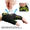 MOREOK Bike Gloves Breathable 5mm Gel Pads MTB Mountain Road Bicycle Gloves Shock-absorbing Half Finger Cycling Gloves Men Women 4
