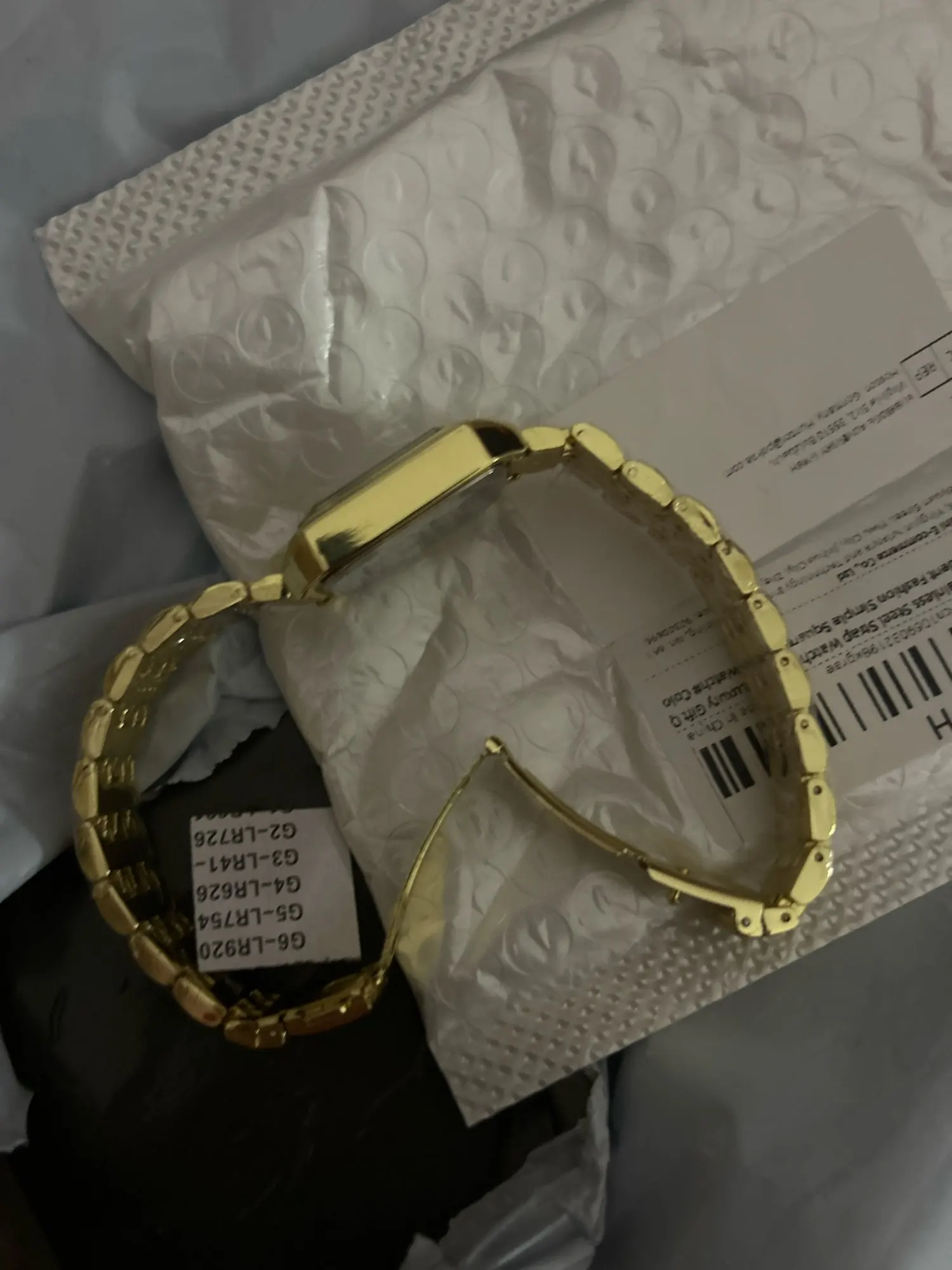 Women's 32mm Square Quartz Watch photo review