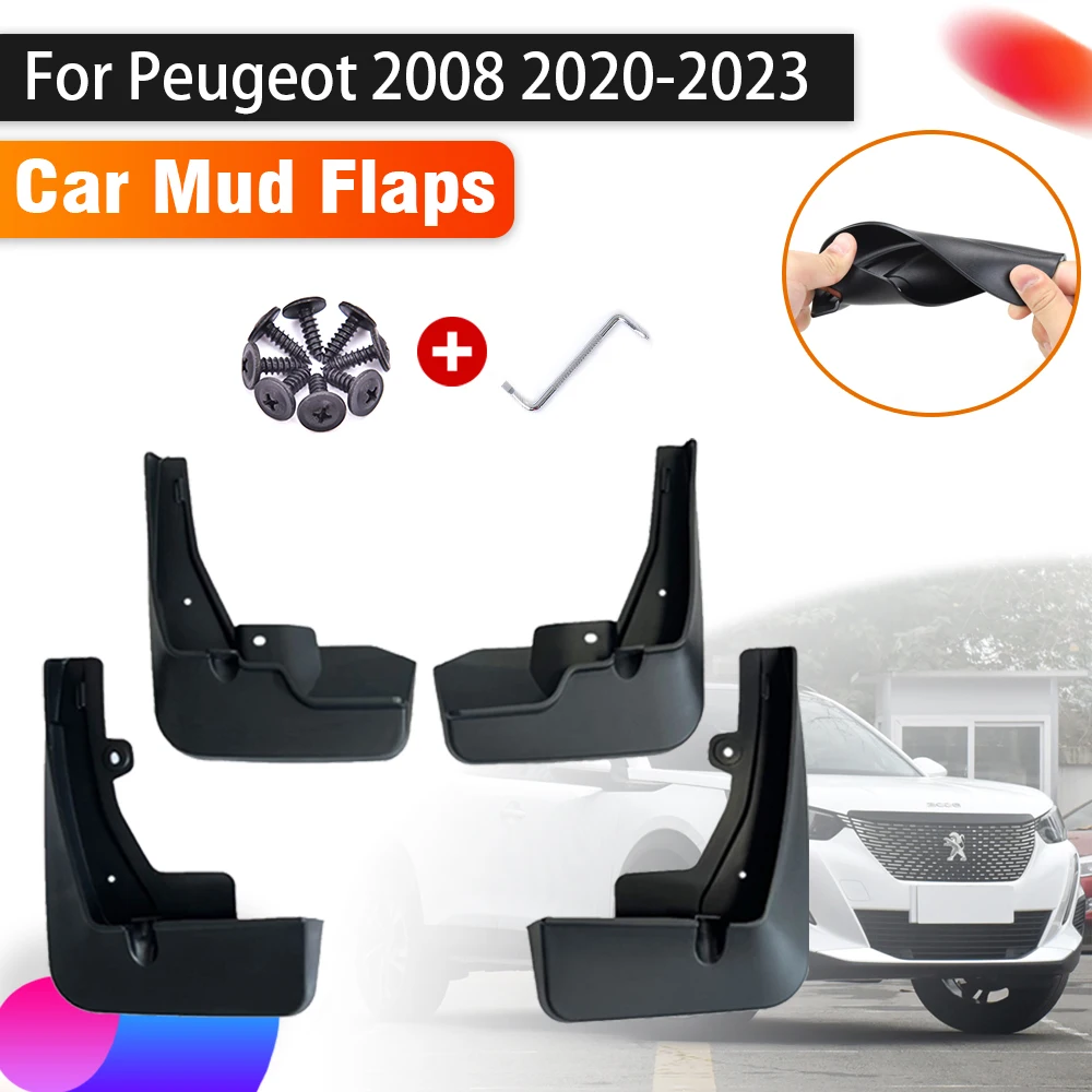 For Peugeot 2008 MK2 P24 2020 2021 2022 2023 Car Door Handle Cover Trim  Sticker Styling Rustproof Set Exterior Parts Accessories - AliExpress