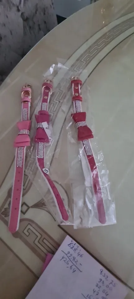 Stylish Fur-Bow Collar with Rhinestone photo review