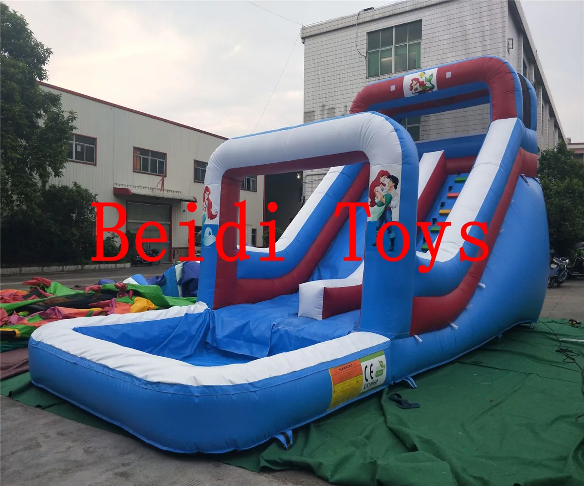Commercial Hot Selling Inflatable Pool Slide Bounce House Jumper