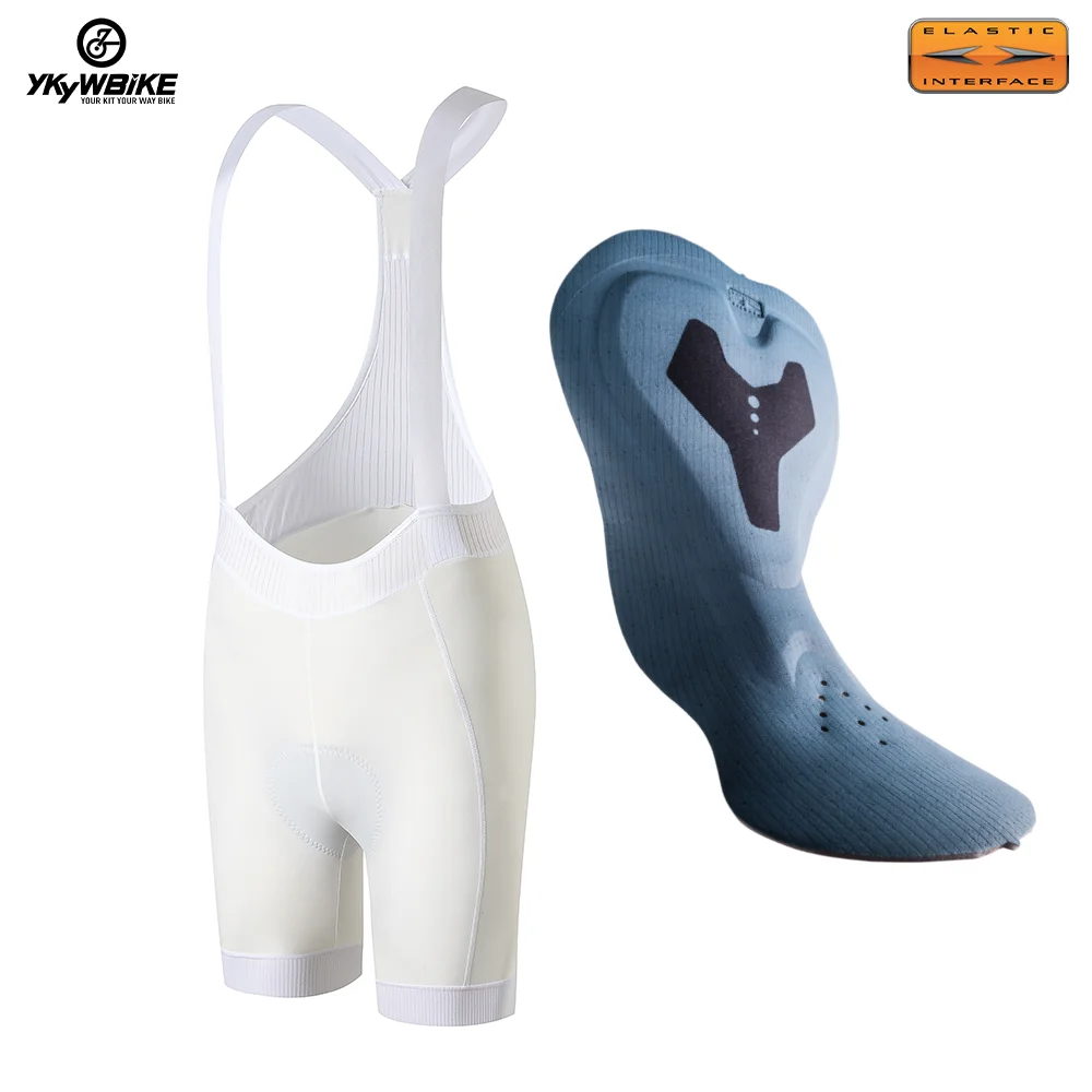 Ykywbike Women Cycling Bib Shorts Elastic Interface 7 Hours Pad Ride Shorts UPF40 Summer Sun Protection Road Bicycle Bib Cycling Bib Shorts Cycling Shorts