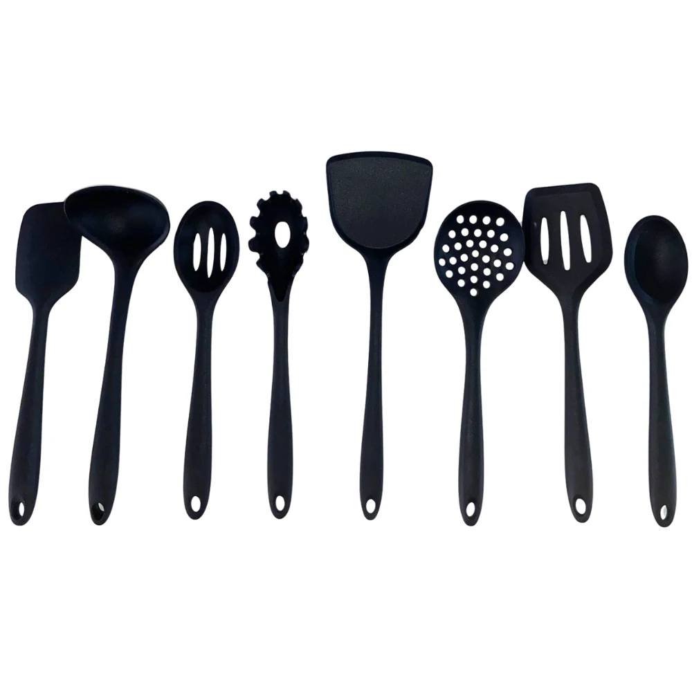 Colheres De Silicone para Cozinha Cabo silicone Utensílios e Itens de Cozinha 2