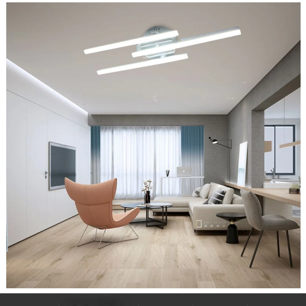 Modern Led Ceiling Lights 12W 18W 24W Dimmable Ceiling Lamp AC 85-265V Nordic Creative Ceiling Chandelier Indoor Lighting