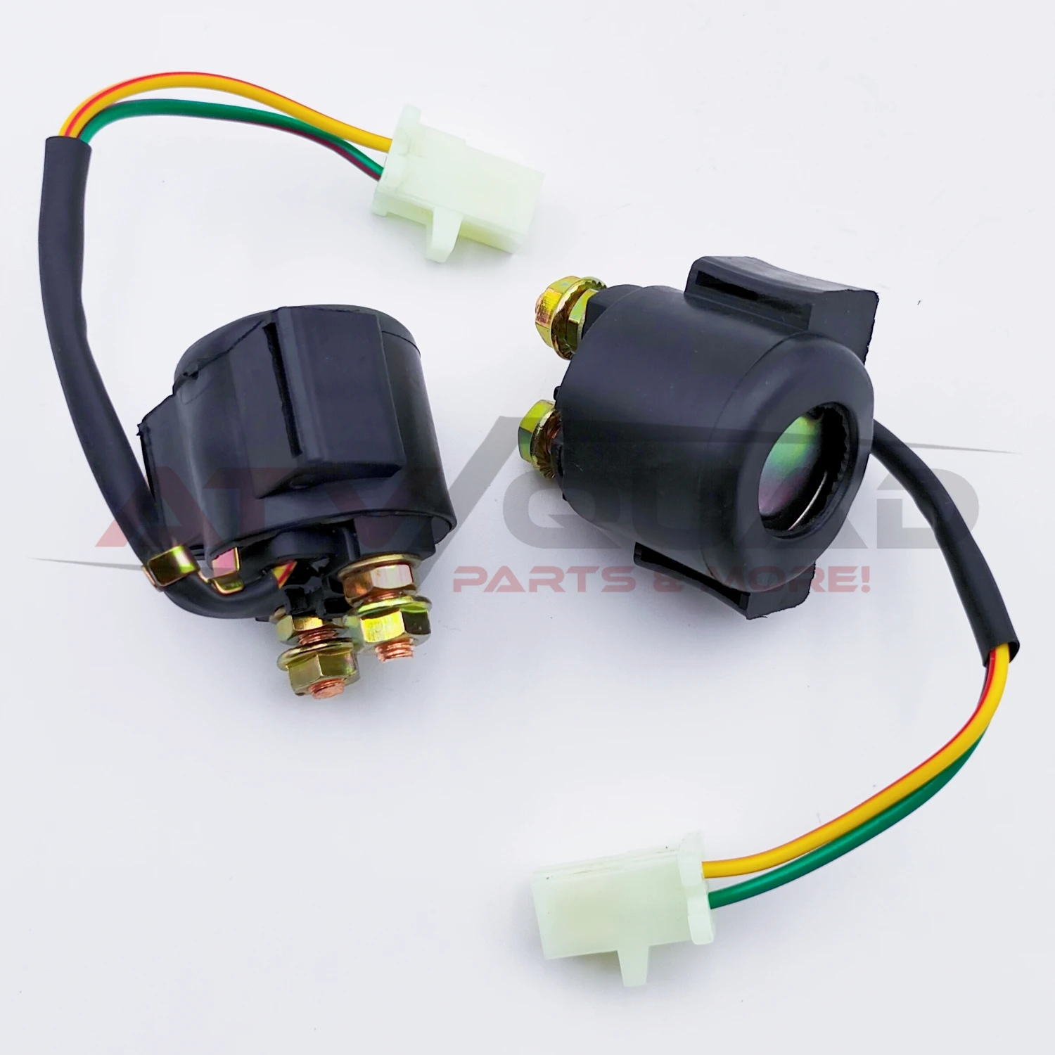 2PCS Solenoid Switch Starter Relay for Yamaha Seca 550 XJ550R 650 XJ650R 750 XJ750R 900 XJ900R 920 XV920R Turbo 4KD-81940-00-00 2pcs starter solenoid relay switch for can am outlander renegade 400 450 500 570 650 800 850 1000 710007777 710001364 710000252