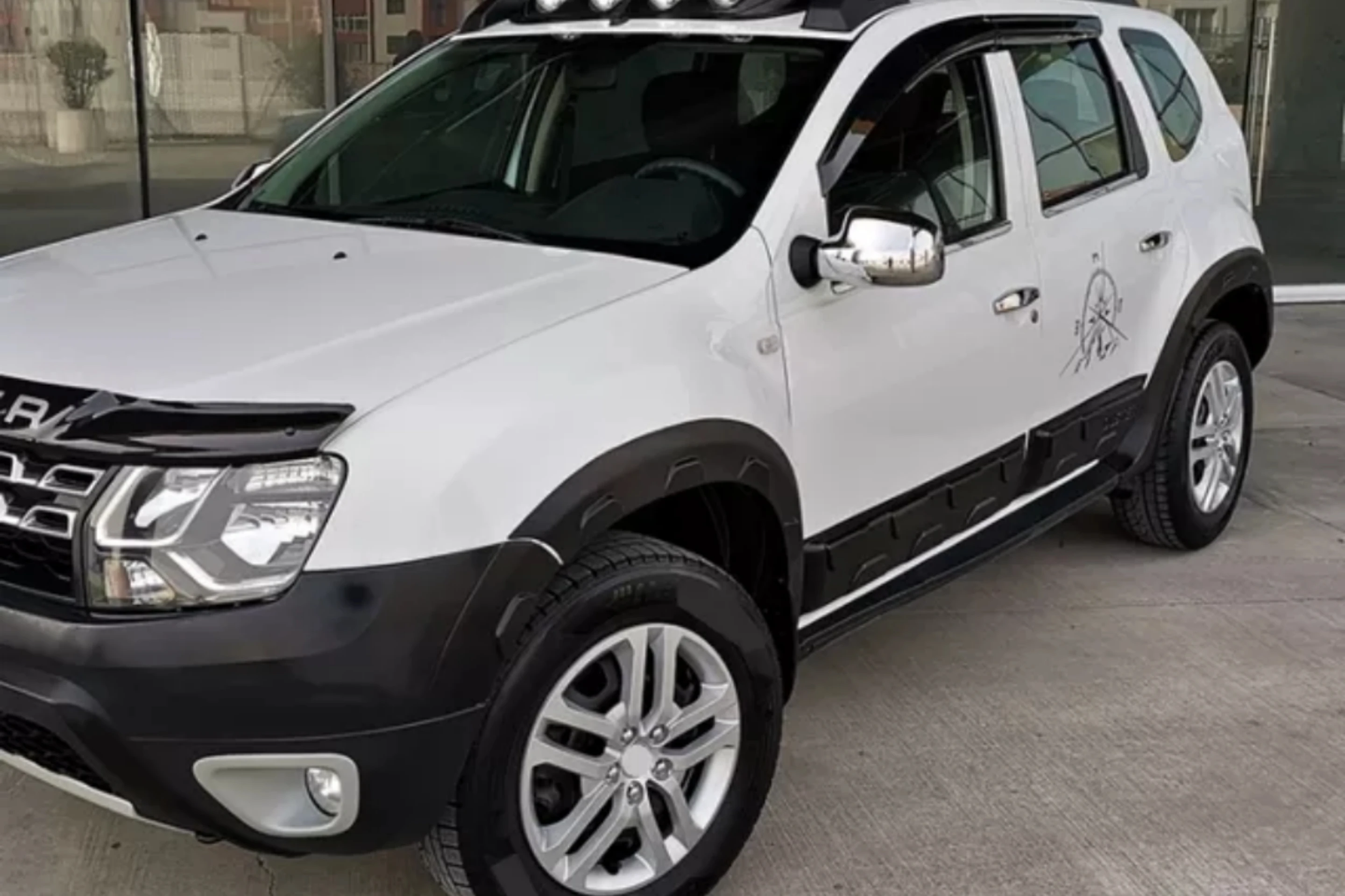 Dacia Duster – Housse De Barre De Remorquage Pour Pare-choc Avant,  Accessoire Pour Voiture Tout-terrain, Oem 511802392r, 2018, 2022 - Chrome  Styling - AliExpress