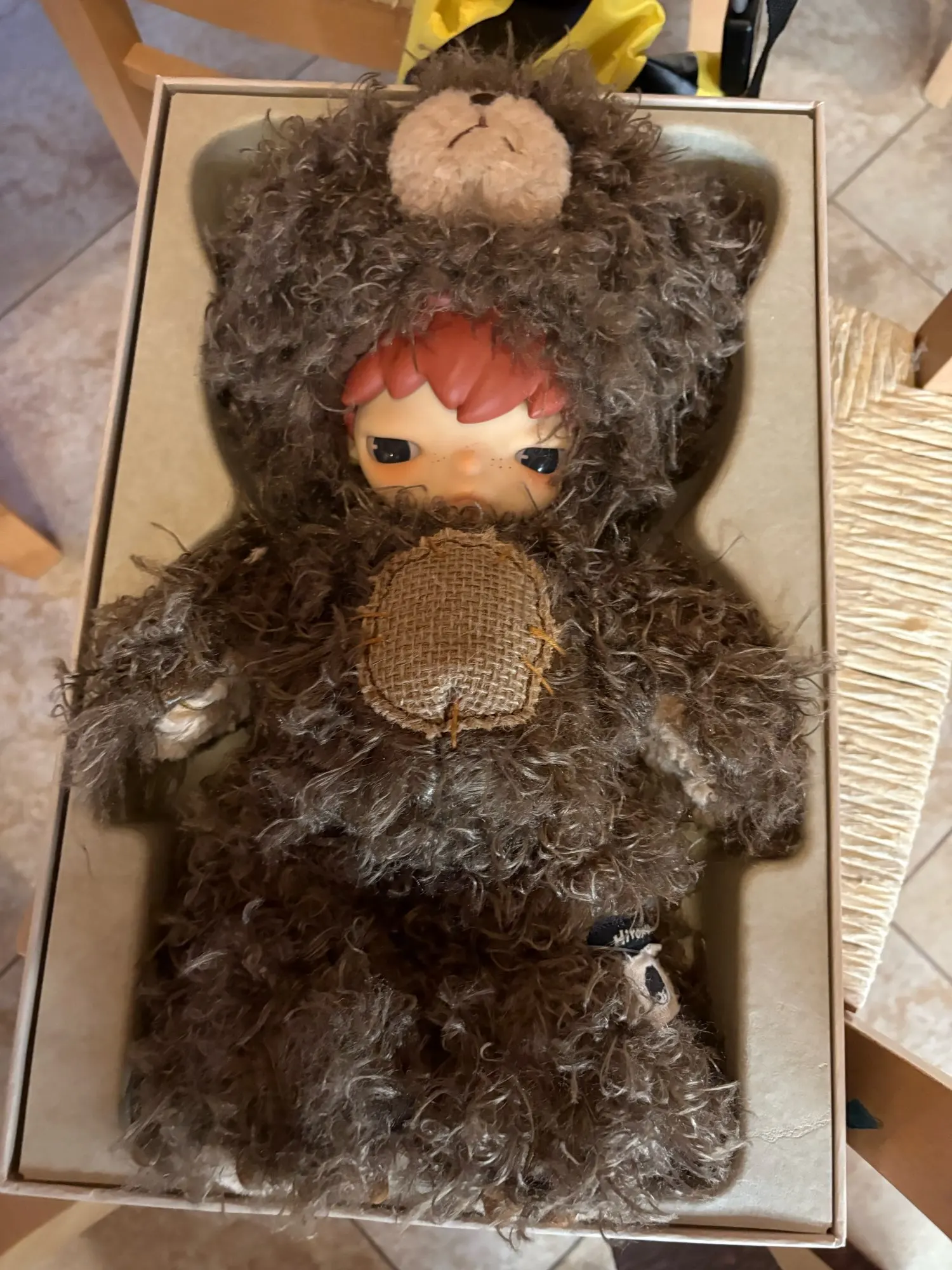 POP MART Hirono Bear Vinyl Plush Doll Limited to 2pcs per Order