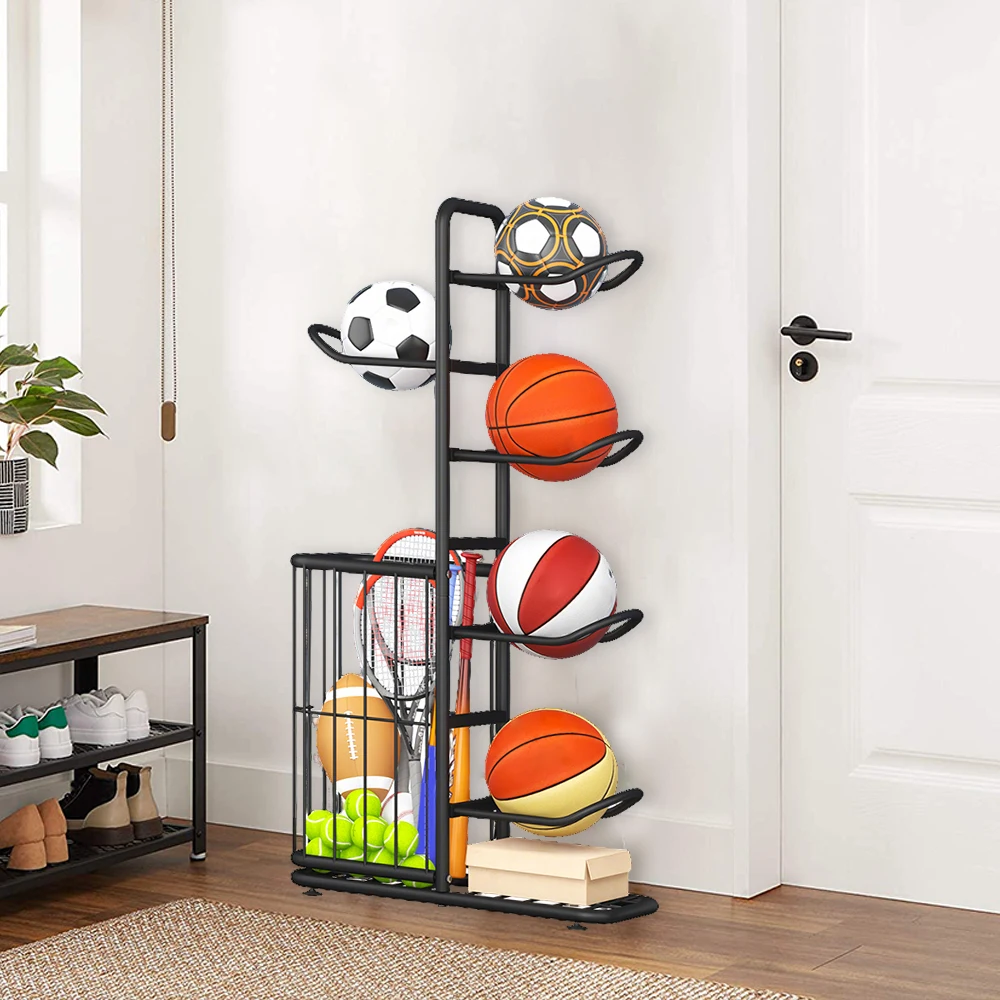 compact vertical storage rack