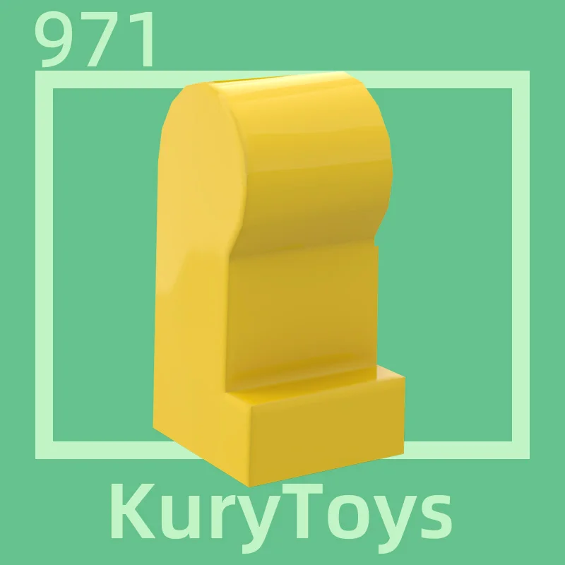Kury Toys DIY MOC For 971 #100pcs Building block parts For Body Part Leg, Right