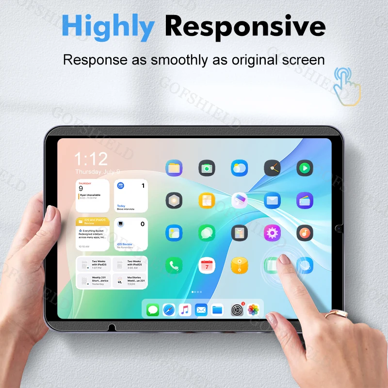 Privacy Screen Protector For iPad Pro 11 12.9 13 2024 10th Gen Air 4 5 For iPad 7th 8th 9th Mini 6 Magnet Removable Matte Film 6