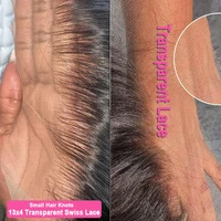 Perruques Courtes Bob Ondulées à 230% de Densité en Cheveux Humains, Perruque Frontale en Dentelle Transparente 13x4, Perruque Bob avec Fermeture en Dentelle 4x4 pour Femmes 6