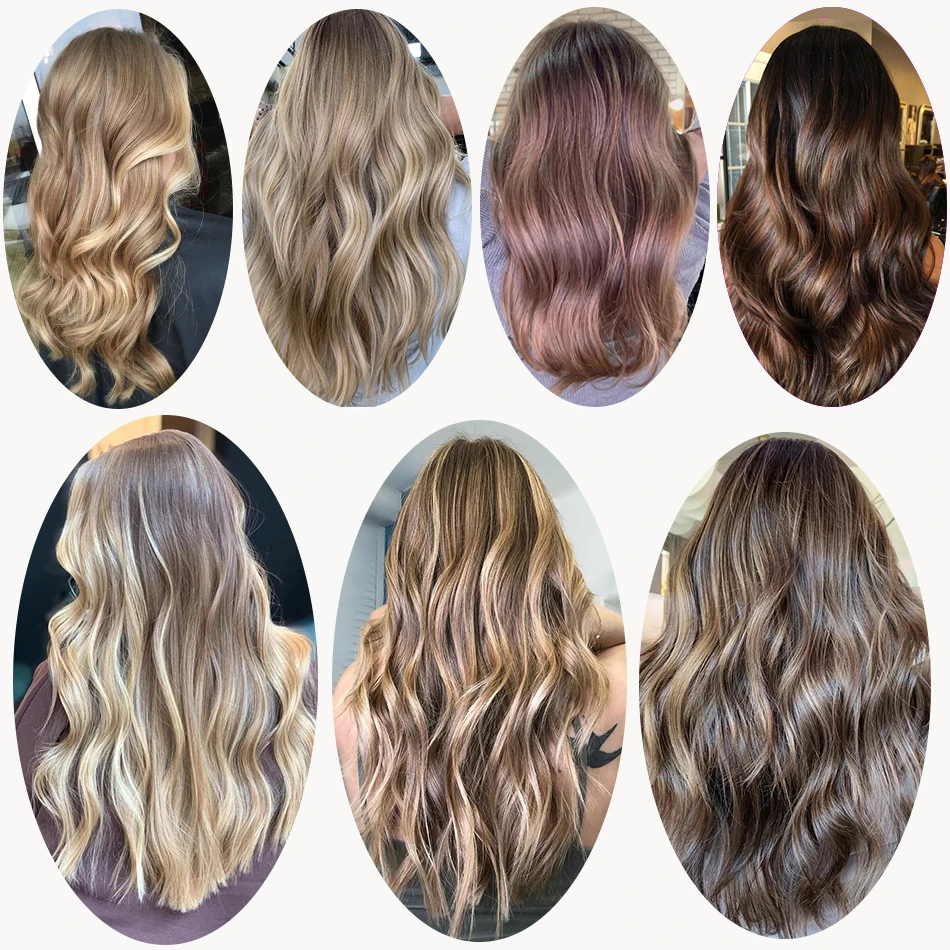 Chocolate Brown Body Wave Clip in Human Hair Extensions Peruvian Wavy Clip in HairPieces 120g 140G Full Remy Hair Clip-In On,hair extensions