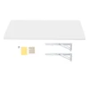 Folding Wall Desk, Wall-mounted Folding Table, Hanging Desk High-quality Hardware for Home Office Workbench, Garage Workbench 3