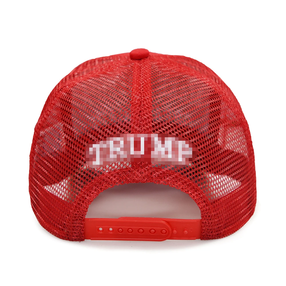 High Quality Cotton And Net Trucker Hat Embroidery MAKE AMERICA GREAT Cap Women Men Mesh Baseball Caps