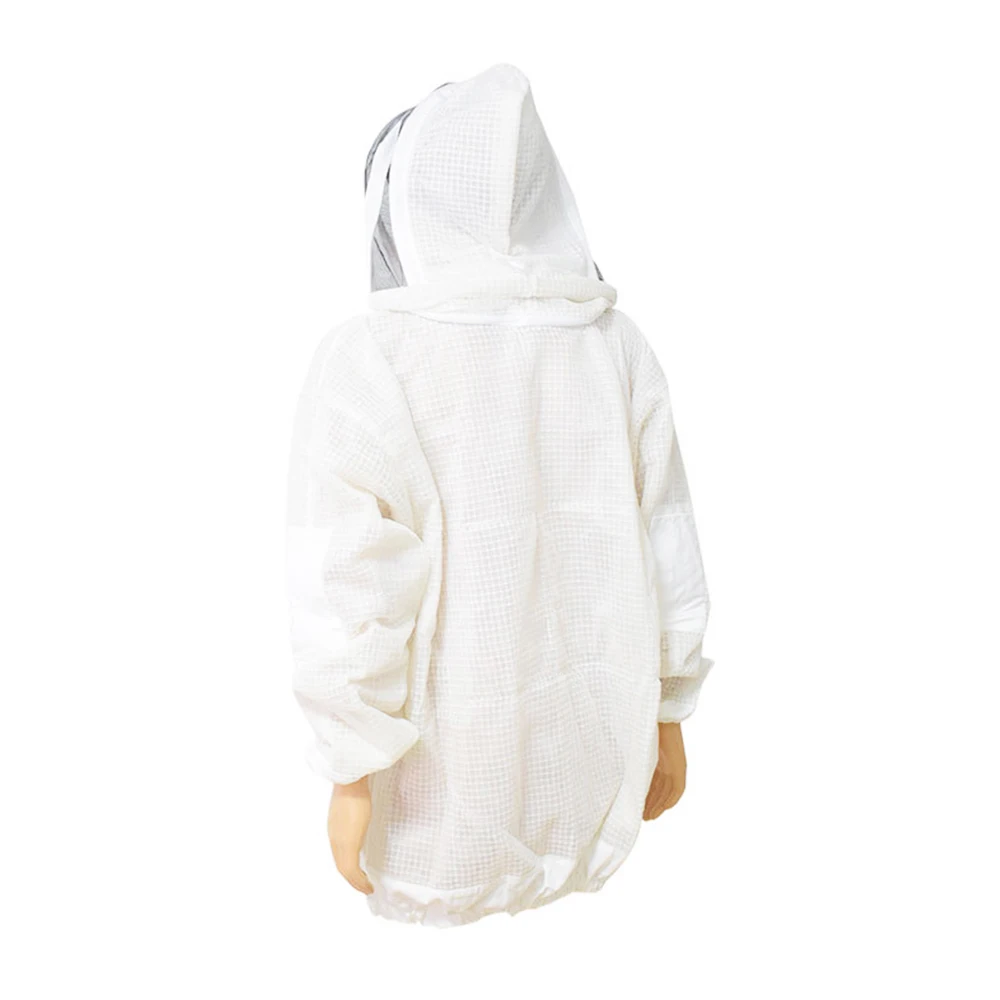 Beekeeping Protective Clothing Jacket Suit With 3 Layer Ventilated Self Veil Bee Insect Product For Beekeeper Equipments