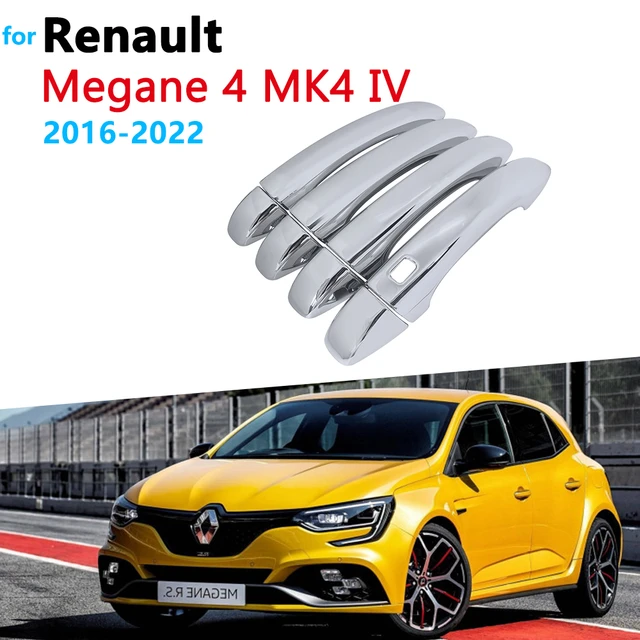 Auto türgriff abdeckung für Renault Clio IV Clio 4 mk4 abs Chrom Auto  türgriff abdeckung Zubehör - AliExpress