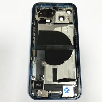 Copribatteria alloggiamento posteriore con telaio centrale usato con pezzi di ricambio originali completi per iPhone 13