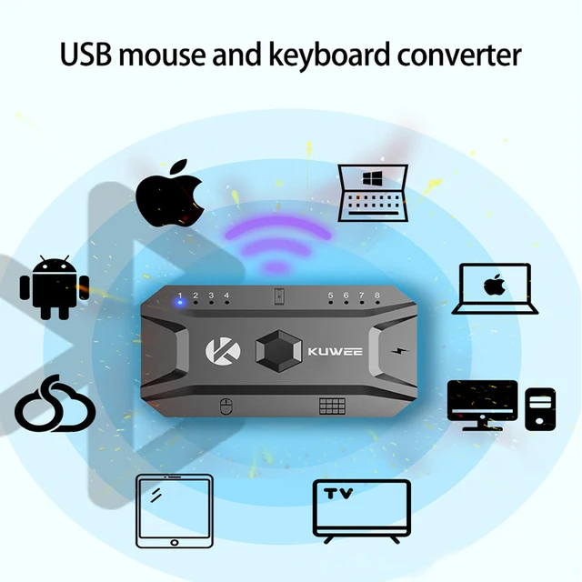 Pincho Bluetooth Para Pc Adaptador Para Teclado Y Ratón