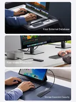 ORICO USB4 40Gbps Enclosure for NVMe SSD, 8TB Max PCIe 4.0 Aluminum Housing, Compatible with Mac & Windows Thunderbolt 4 3 - Image 5