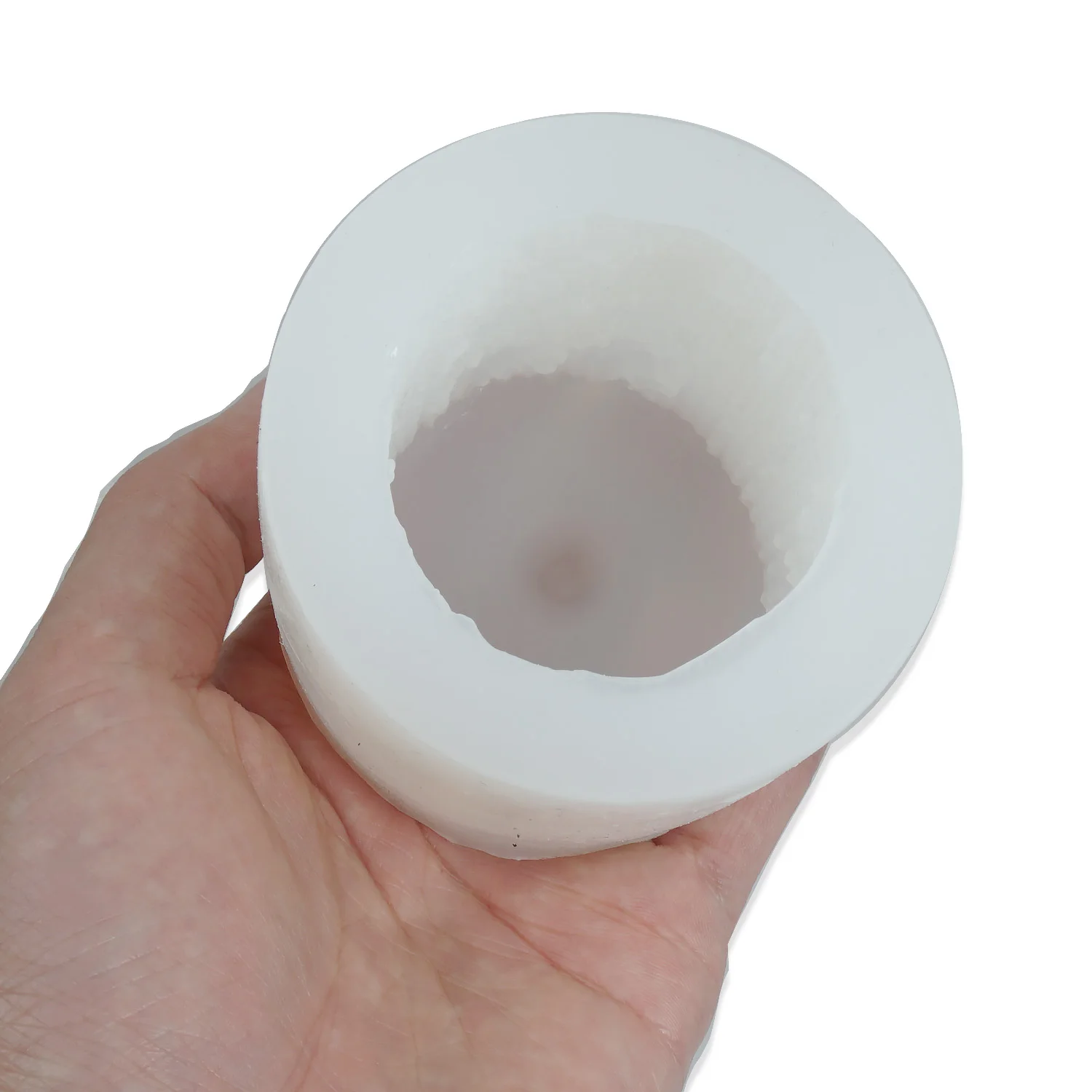 1pc 3D Silicone Weave/Knit/Wool Ball Shape Aroma Candle Mold, Plaster Mould, DIY 103598