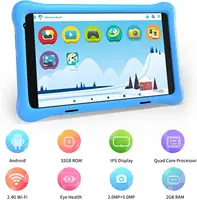 TK801 Kids Tablet 8 Inch 2GB RAM 32GB ROM with Expandable 128GB Slot Eye Protection Child-Friendly Software And Games Preloaded 2