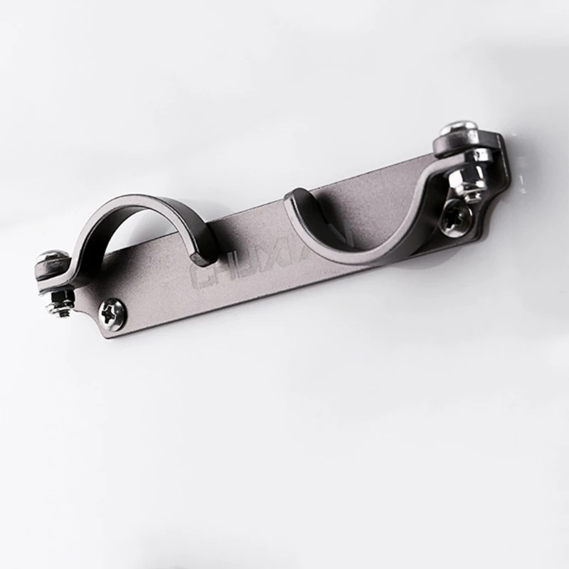 휴대용 낚싯대 브래킷, 알루미늄 합금 낚싯대 거치대, 측면 걸이 액세서리, 물고기 태클 용품 후크, 정리함 핫