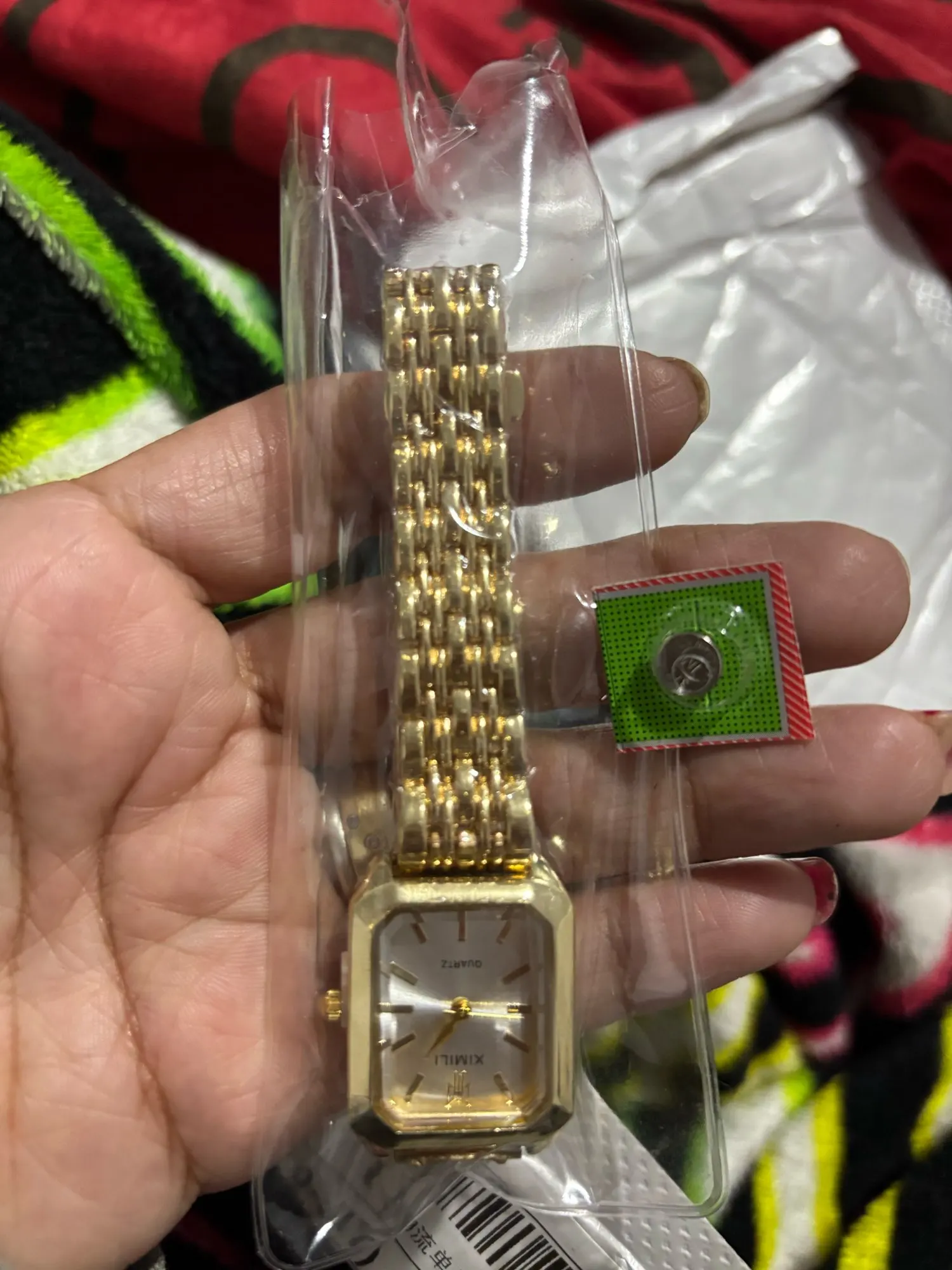 Women's 32mm Square Quartz Watch photo review