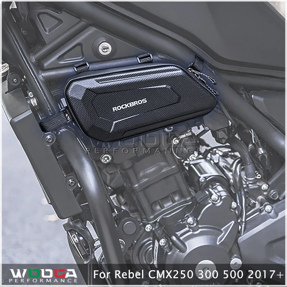 Сумка на боковую раму мотоцикла