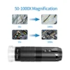 WiFi USB Digital Handheld Microscope 50 to 1000x Wireless Magnification Endoscope Camera WIth 8 LED  for IPhone Android 2